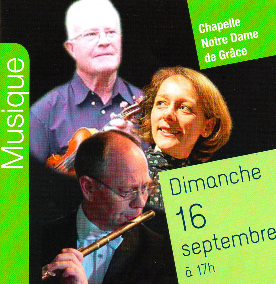 concert du trio Ehesla le 16 septembre 2018 à la Chapelle des Grâces Pluguffan