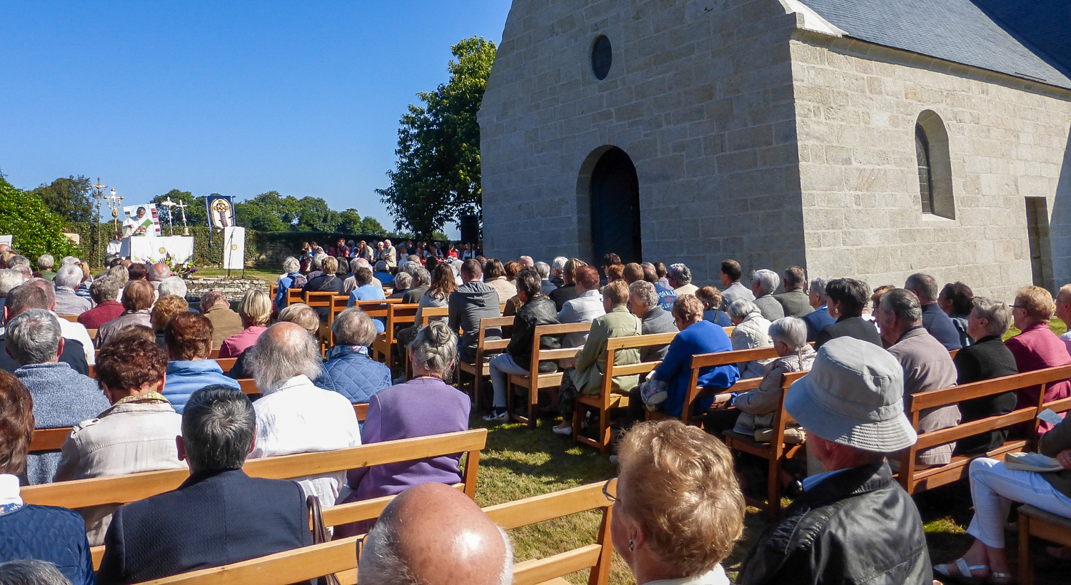 Messe lors du Pardon 2018 de la Chapelle des Grâces